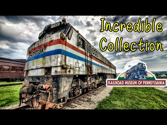 INCREDIBLE Collection of Locomotives - Railroad Museum of Pennsylvania
