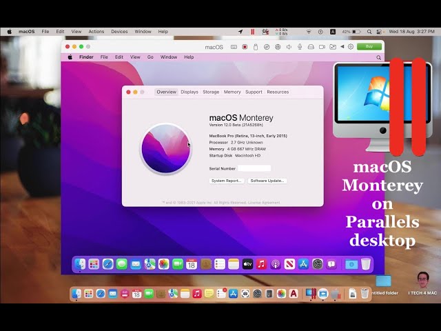 How to install macOS Monterey in virtual machine using parallels desktop 17 on MacBook ?
