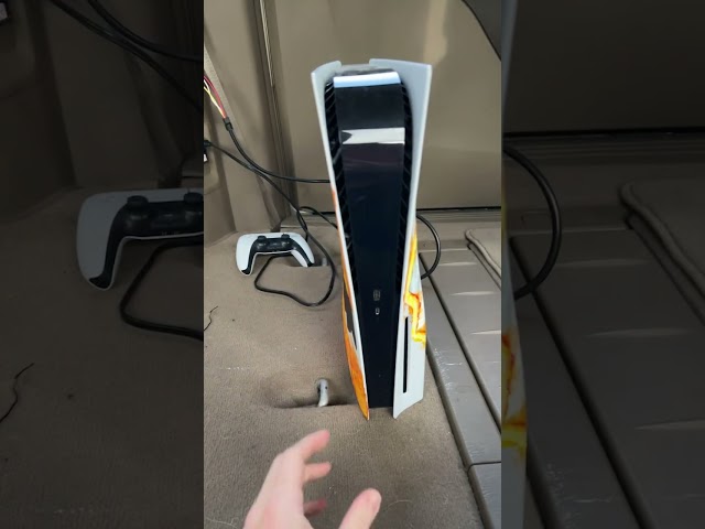 I plugged a PS5 into my 2012 Mini-Van