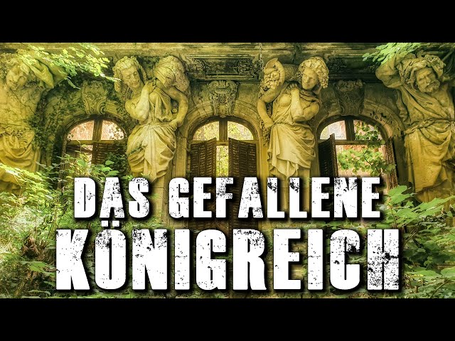 EIN SCHLOSS WIE AUS "DER HERR DER RINGE" - riesige Skulpturen und dunkle Keller 🔎 Lost Place Urbex