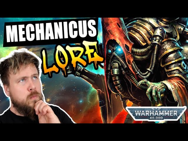 Adeptus Mechanicus DEEP DIVE. The Flesh Is Weak | Warhammer 40K Lore