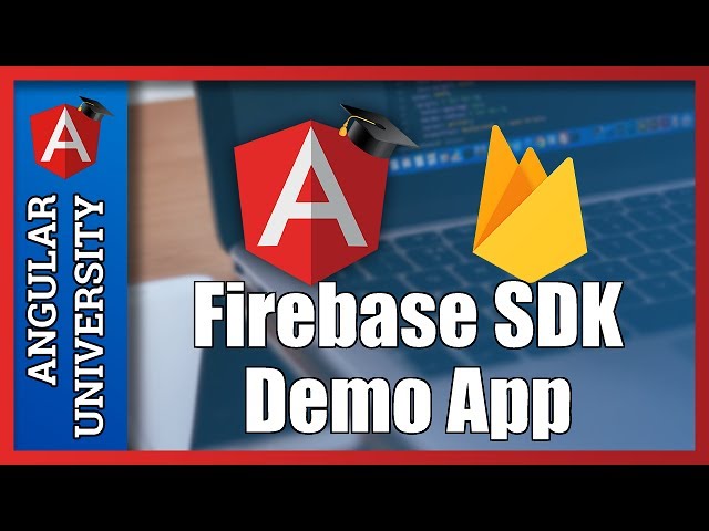 💥 Angular and Firebase 3  -Demo Application and Course Objectives