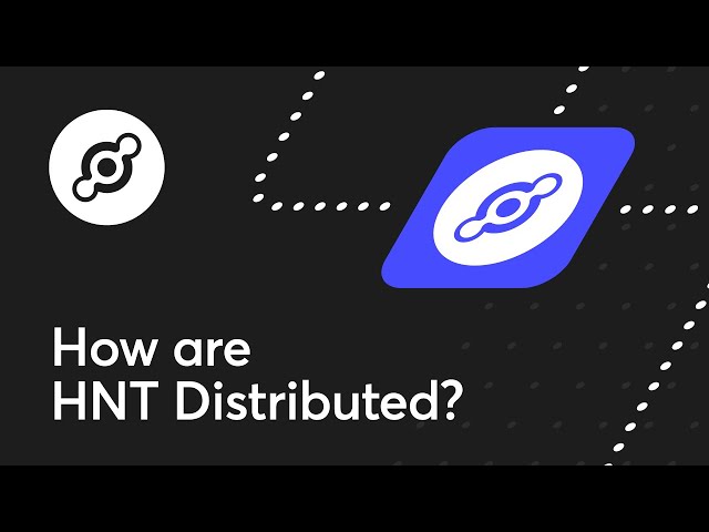 How Are HNT Distributed?