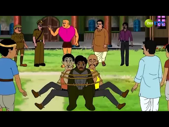 Bantul Caught Fake Ghost | Bantul The Great | Bangla Cartoon for Kids| Zee Kids