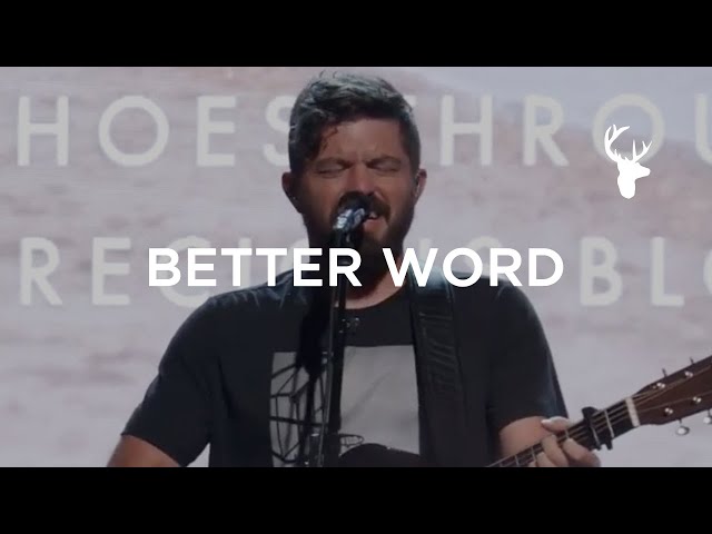 Better Word - Josh Baldwin
