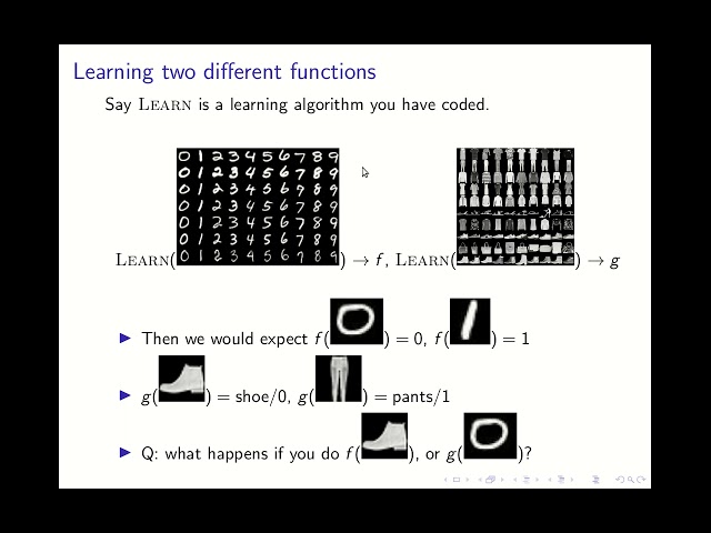 Introduction to machine learning and selected applications