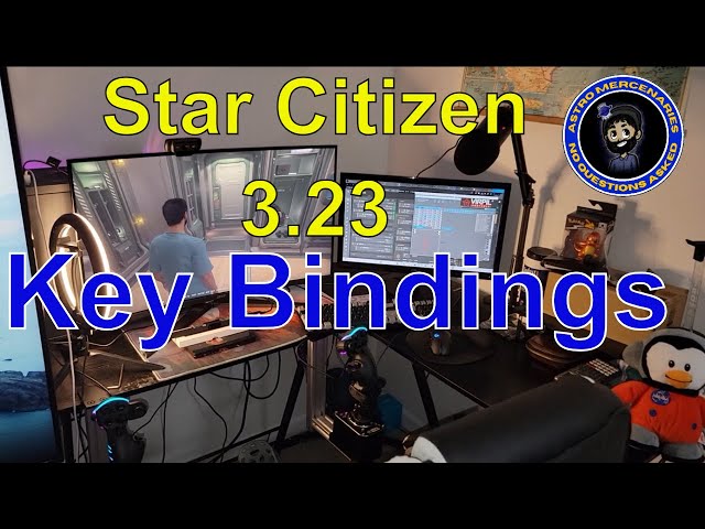Star Citizen 3.23 Key Bindings | Dual Sticks and Rudder Pedals | Virpil Constellation Alphas