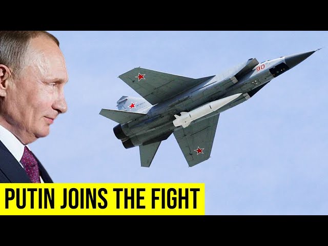 Putin responds to the US Carrier group and deploys jets armed with Kinzhal missiles.
