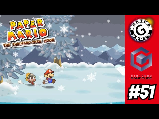 Paper Mario: The Thousand-Year Door ⭐ (GameCube) ⭐ Road to Fahr Outpost ❄️