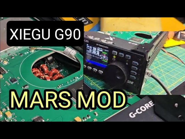 XIEGU G90.- EXTENDED TRANSMIT MARS MOD 2024 (CB)