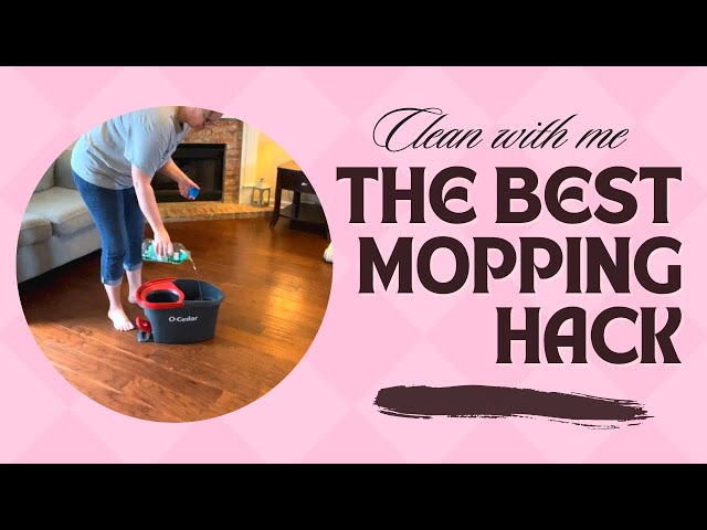 Try this awesome Mopping Hack! You won’t be sorry! | Clean With Me