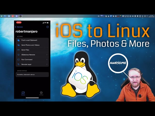 iPhone to Linux - File & Photo Transfer
