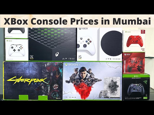 XBox Series X & Series S Consoles Prices in Mumbai | Games Baba