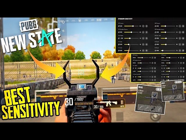 PUBG NEW STATE PERFECT SENSITIVITY, CONTROLS AND GRAPHICS SETTINGS + CODE