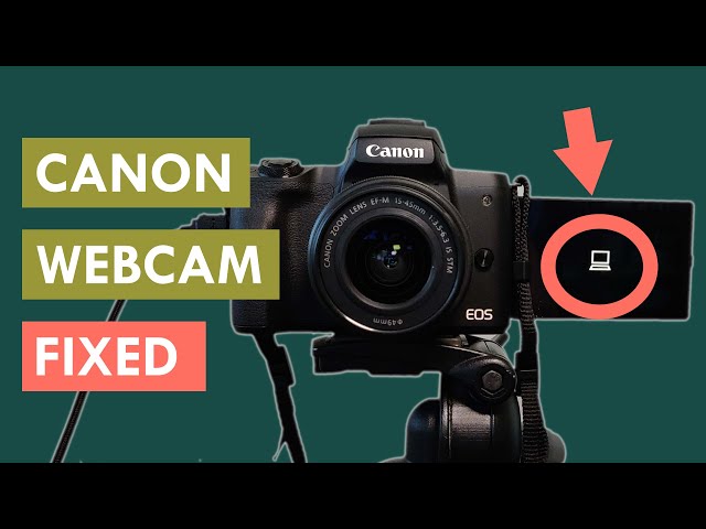 Canon Webcam Utility not working? SOLVED in OBS and Zoom (2021)