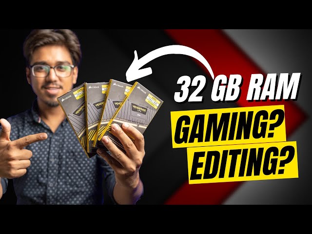 Do you Need 32 GB of RAM for PC Gaming and Editing in 2022? 👉🤔