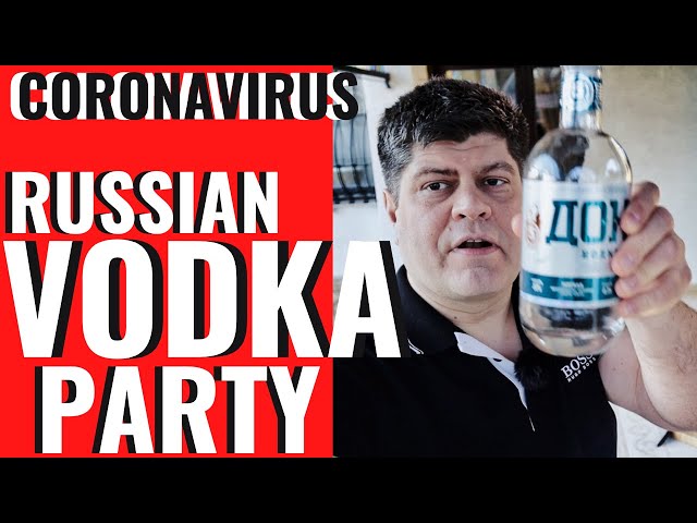 DRINKING VODKA IN RUSSIA | This Is How Russians Deal With Tension And Stress
