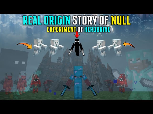 😱SECRET REAL NULL ORIGIN STORY - EXPERIMENT OF HEROBRINE