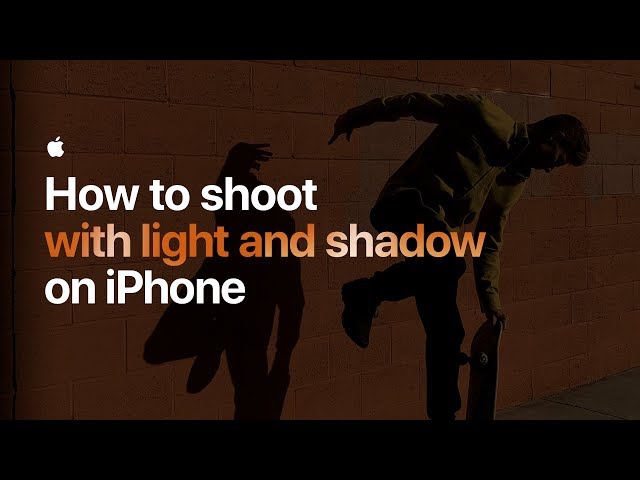 How to shoot with light and shadow on iPhone — Apple #Shorts
