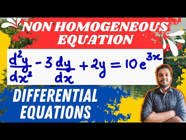 Non homogeneous differential equation | Case e^ax | Example solved- 3 | Engineering mathematics |
