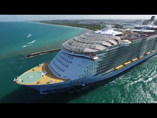 Harmony of the Seas - Quick Drone Chase