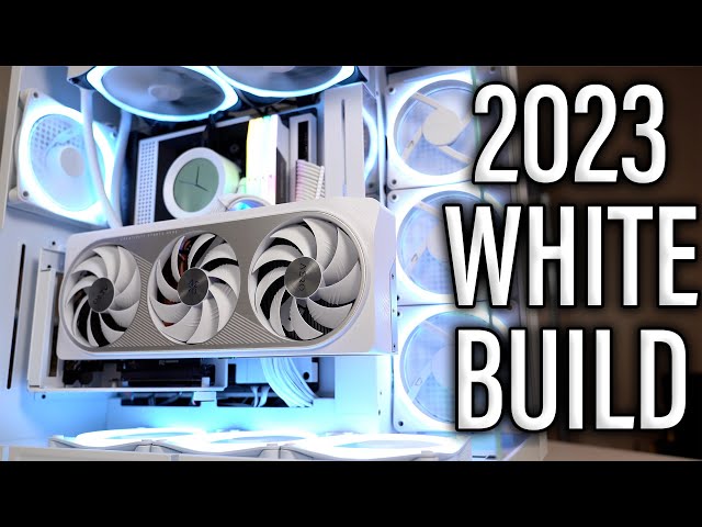 NZXT H9 Elite All White PC Build!