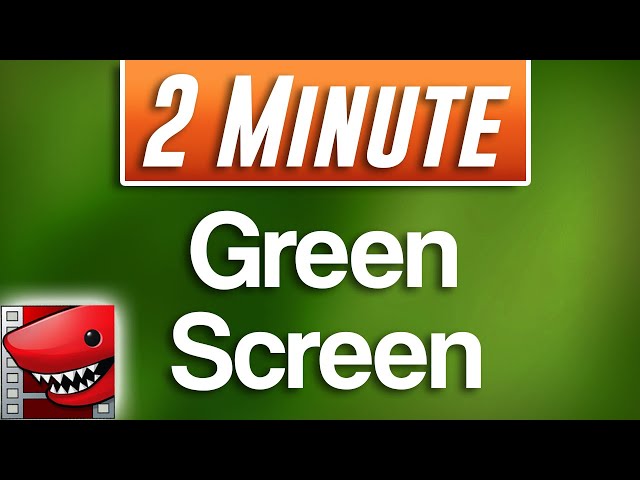 Quick Green Screen Tutorial | Lightworks 2021