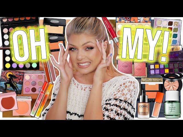 1 HOUR OF NEW MAKEUP 😳 | Monthly Collected Haul