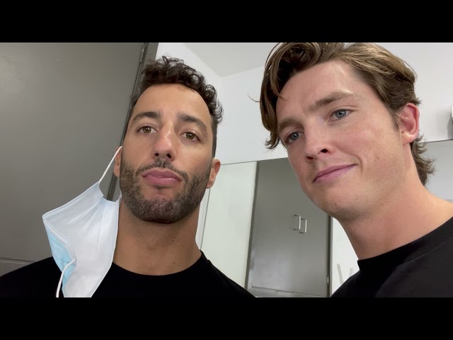 Shooting with Daniel Ricciardo | BTS with Optus