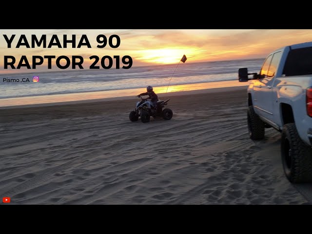 Yamaha 90 Raptor 2019! Pismo Beach California!