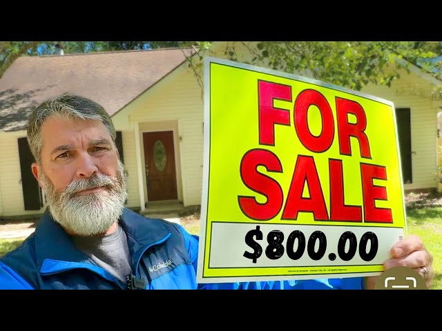 (Inside Look) How to Buy Foreclosures with $800