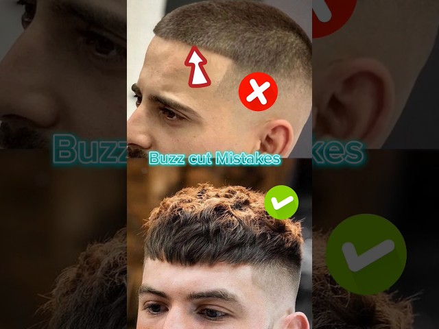 Buzz cut Hairstyle Mistakea❌ buzz cut men | buzz cut tutorial