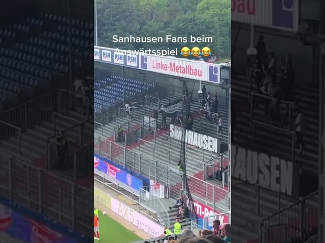 Sandhausen Fans beim Auswärtsspiel #fußball #sandhausen #ultras