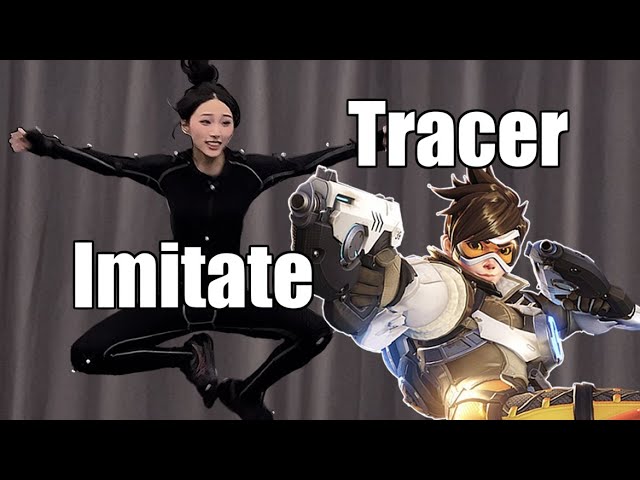 The motion capture actor will teleport!? Imitate Tracer.