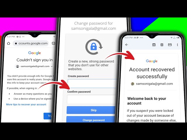 How to Recover Gmail Account Password without Recovery Email and Phone Number 2024