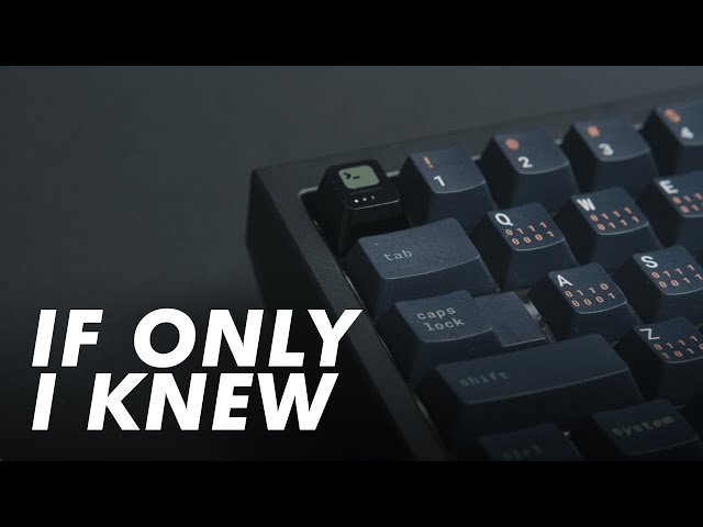 I Wish I Had Known This Before I Bought My First Custom Mechanical Keyboard | Beginners Guide