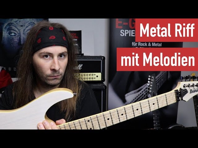 E-Gitarren Riffs lernen - Metal Riff mit Melodien 1 | Guitar Master Plan