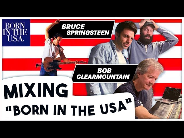 Nerding out on @brucespringsteen's BORN in the USA Multitrack with Bob Clearmountain