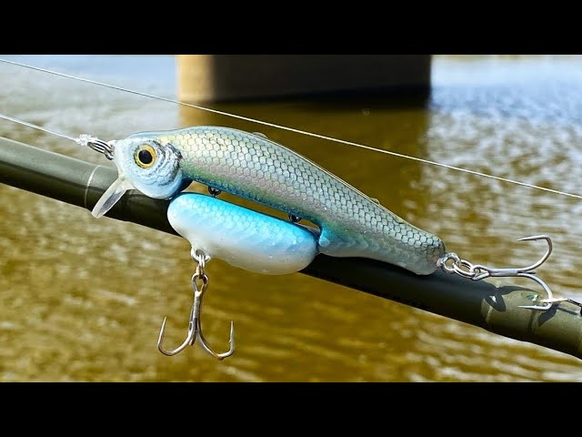 Jointed Belly Emerald Shiner JerkBait | Build to Catch