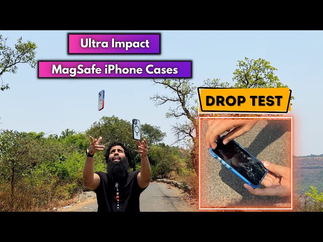 MagSafe iPhone Cases & Screen protector | iPhone Drop Test | Ultra Impact Casetino