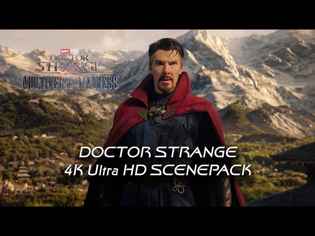 Doctor Strange 4K ULTRA HD SCENEPACK | Doctor Strange in the MULTIVERSE of MADNESS