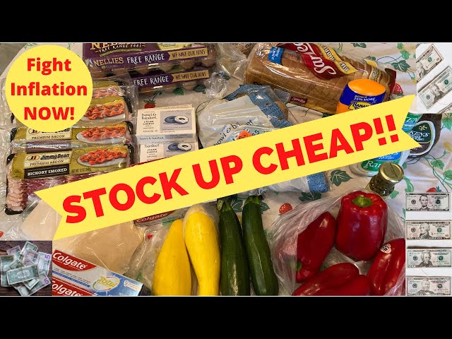 Stock Up Cheap! Fight Inflation! Save Money! Frugal Living! Pumpkin Cake!