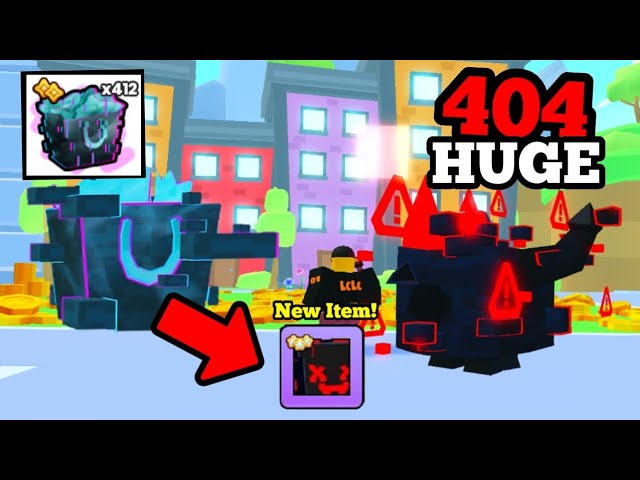 How Many HUGES CAN i HATCH? with 412 GLITCH GIFTS in Pet Sim 99