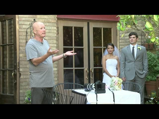 First Look - Wedding Photography Tips with Joe Buissink
