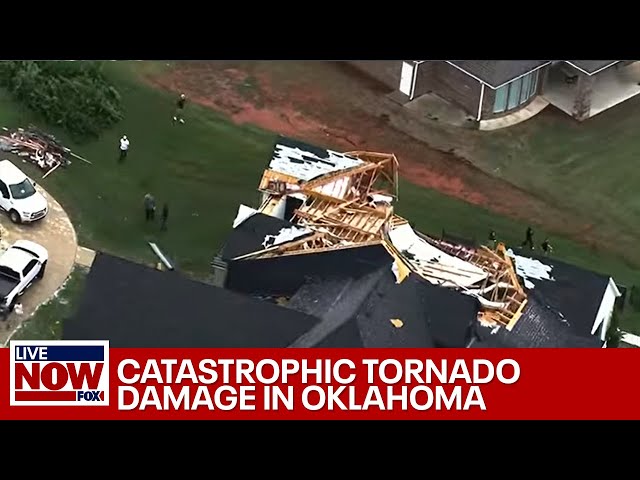 Deadly tornado tears across Oklahoma, 2 killed; including infant | LiveNOW from FOX
