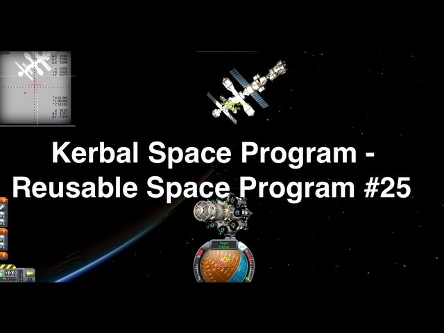 Kerbal Space Program - Reusable Space Program 25 - Building The Exploration Ship
