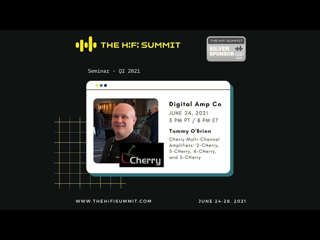 Cherry Amp | Tommy O'Brien Talks Cherry Multi-Channel Amplifiers | The HiFi Summit 2021 Q2