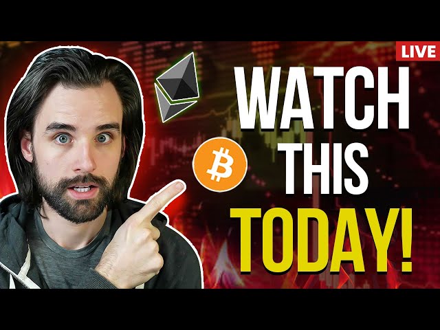 🔴Could be a CRAZY day for crypto - what you must know!