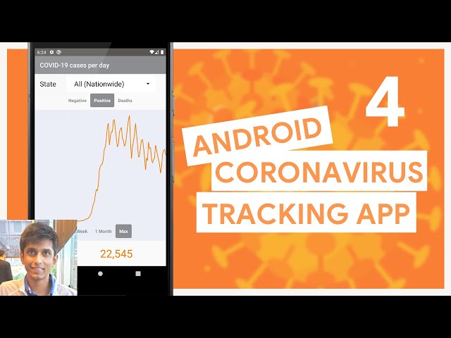 COVID-19 Tracking App (Robinhood Style) Ep 4: Render Spark Line Chart - Android Studio Kotlin