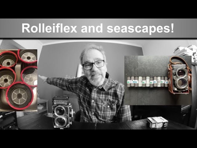 Shooting my Rolleiflex 2.8f camera -- a trip to the coast!